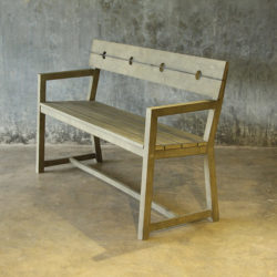 Oban Bench With Armrests